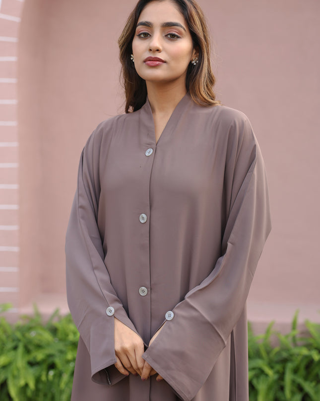 Buttoned Tranquility Abaya