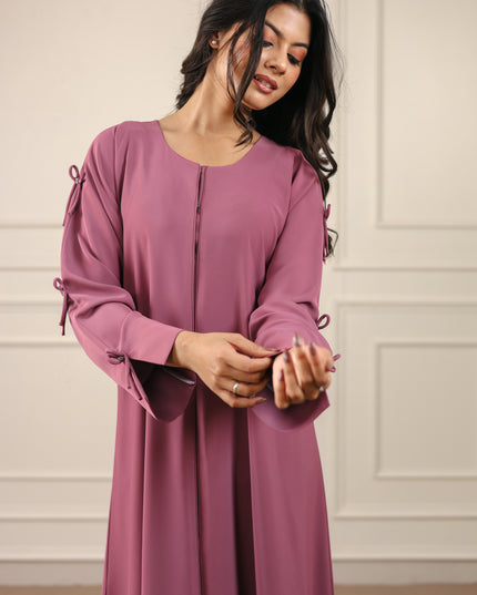 Tied in Grace Sleeves Abaya