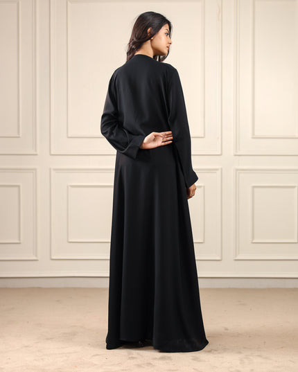 Buttoned Grace Two-piece Abaya
