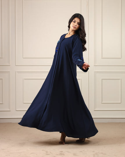 Velvet Blossom - Handwork Abaya