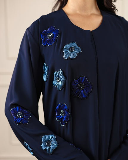 Velvet Blossom - Handwork Abaya