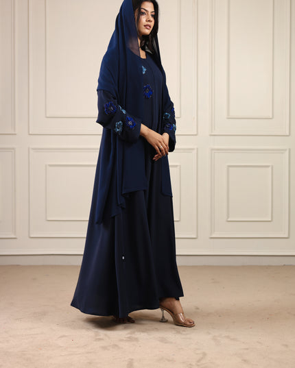 Velvet Blossom - Handwork Abaya