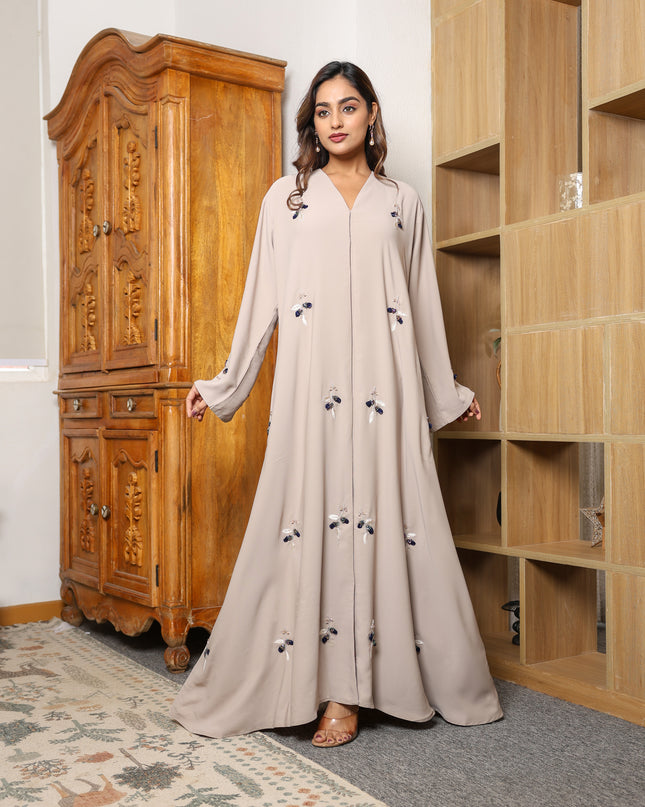 Serenity Drift Handwork Abaya