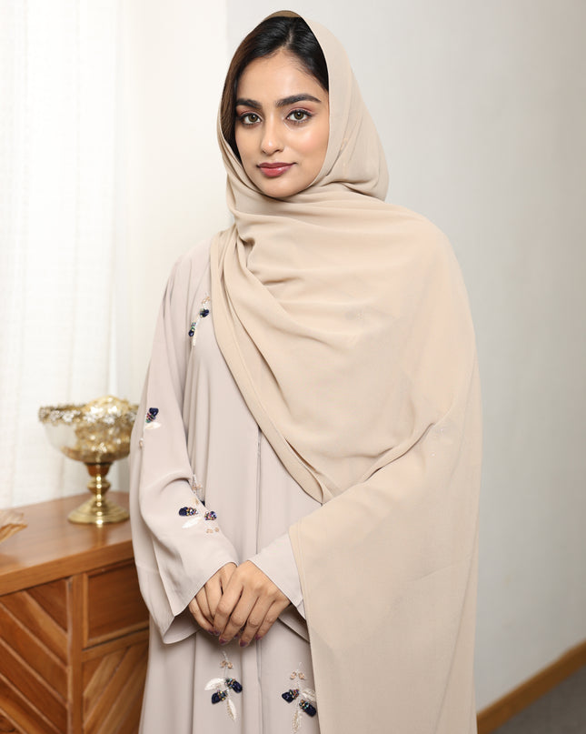 Serenity Drift Handwork Abaya
