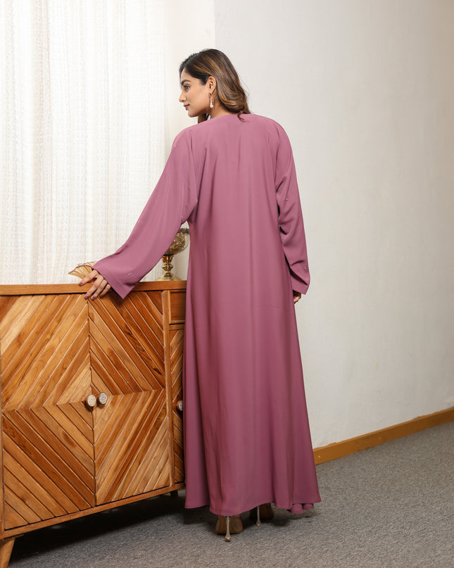 Rose Calm Handwork Abaya