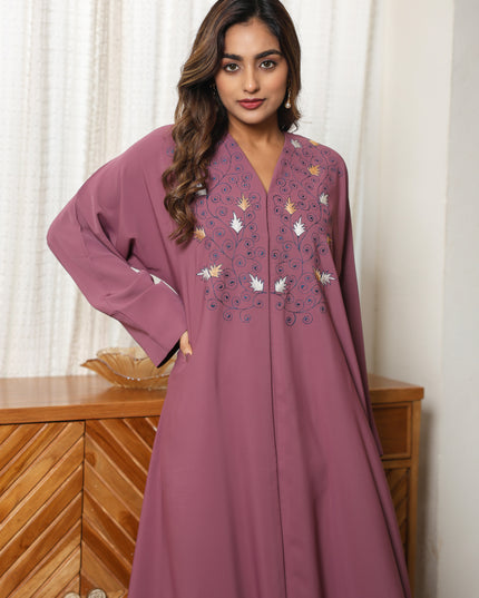 Twilight Grace Embroidery Abaya