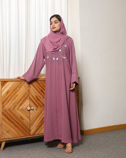 Twilight Grace Embroidery Abaya