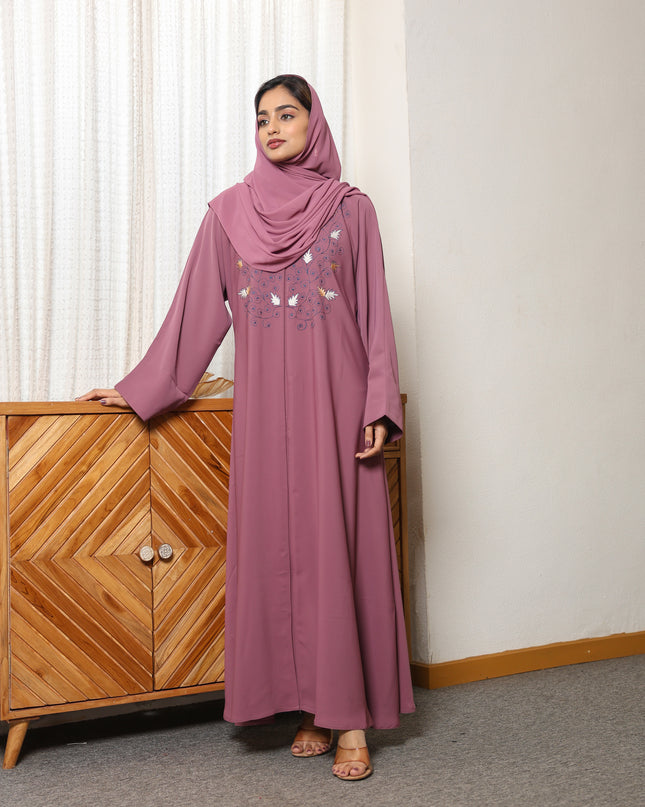 Twilight Grace Embroidery Abaya