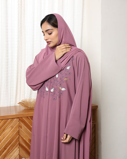 Twilight Grace Embroidery Abaya