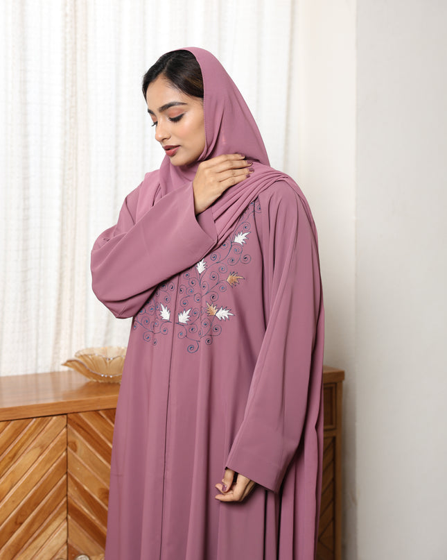 Twilight Grace Embroidery Abaya
