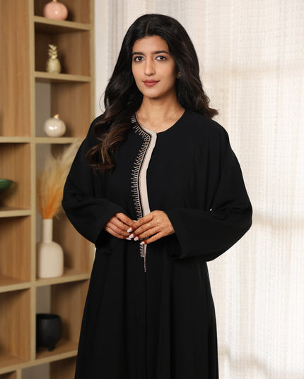 Crescent Noor Handwork Abaya
