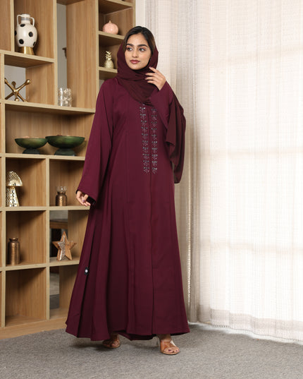 Zeenat Bloom Handwork Abaya