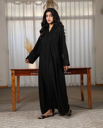 Midnight Elegance Glitter Black Abaya