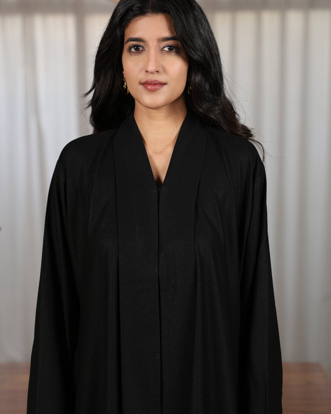 Midnight Elegance Glitter Black Abaya