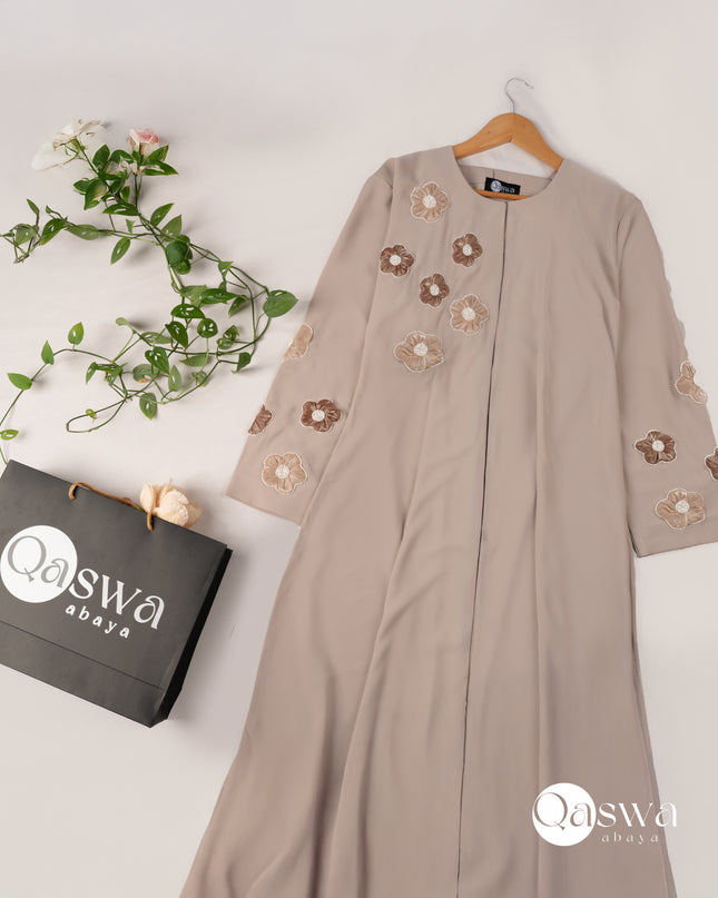 Velvet Blossom - Handwork Abaya