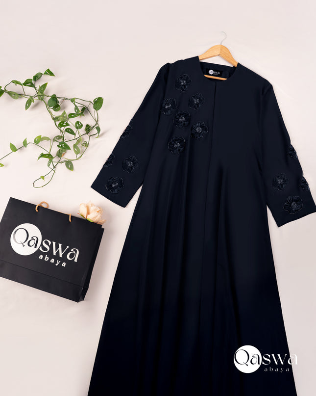 Velvet Blossom - Handwork Abaya