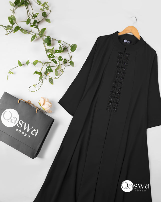 Zeenat Bloom Handwork Abaya