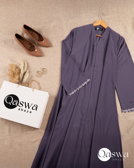 Floral Haze - Lace Abaya