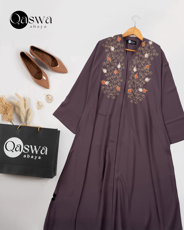 Twilight Grace Embroidery Abaya