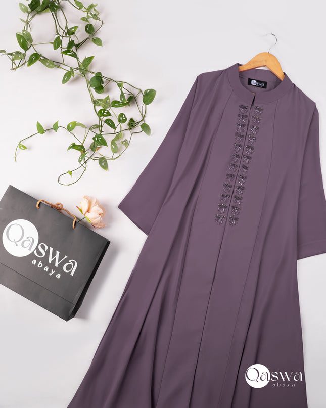 Zeenat Bloom Handwork Abaya