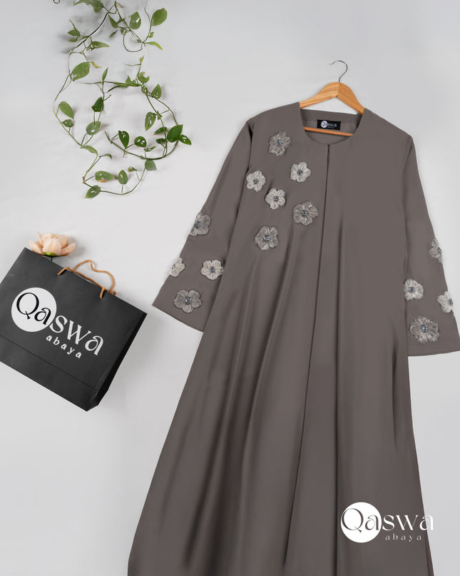 Velvet Blossom - Handwork Abaya