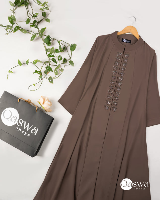 Zeenat Bloom Handwork Abaya