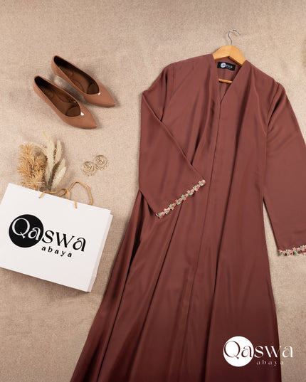 Floral Haze - Lace Abaya