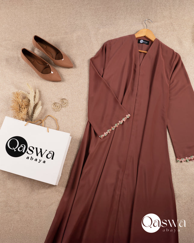 Floral Haze - Lace Abaya
