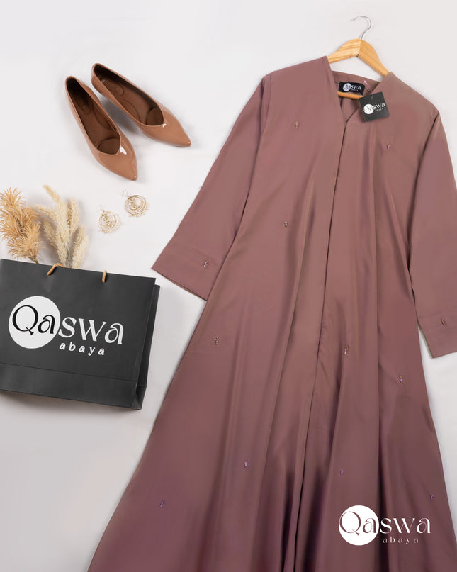 Rose Calm Handwork Abaya