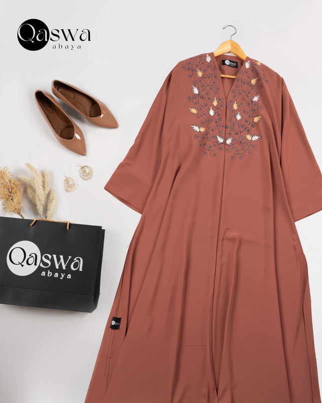 Twilight Grace Embroidery Abaya