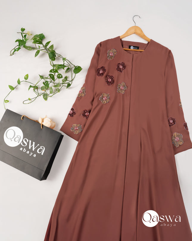 Velvet Blossom - Handwork Abaya