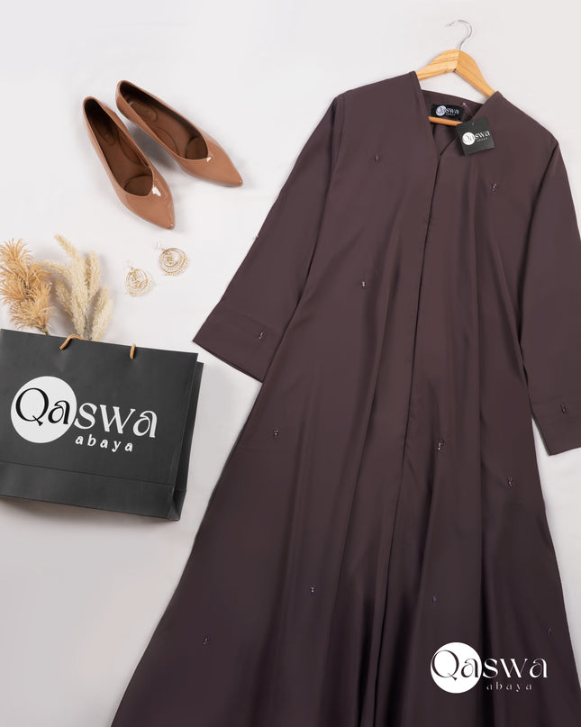 Rose Calm Handwork Abaya