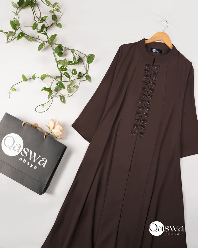 Zeenat Bloom Handwork Abaya