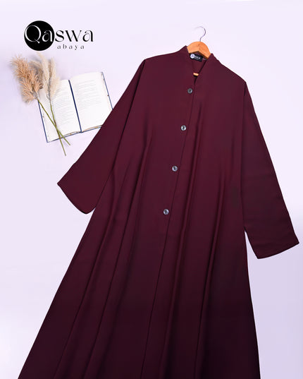 Buttoned Tranquility Abaya