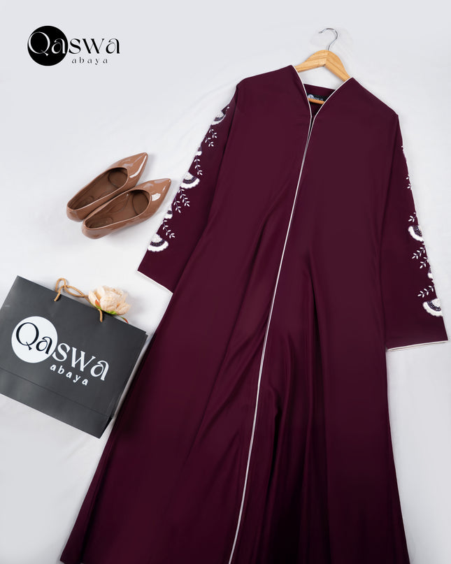Jasmine Handwork Sleeves Abaya