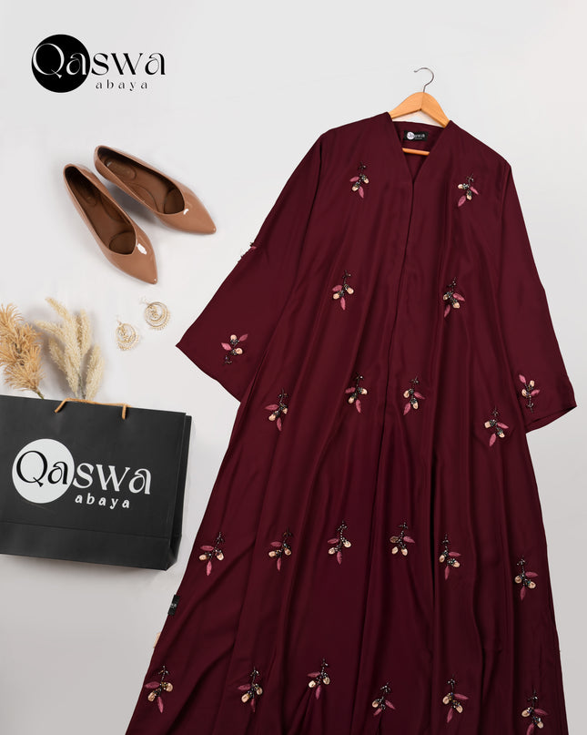 Serenity Drift Handwork Abaya