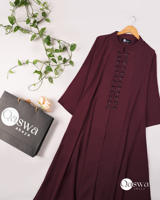 Zeenat Bloom Handwork Abaya